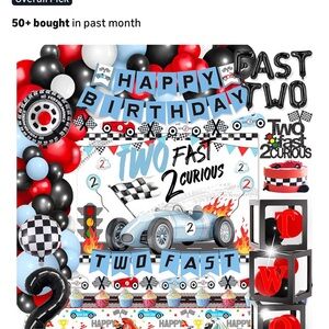 Two fast two curious Birthday Party